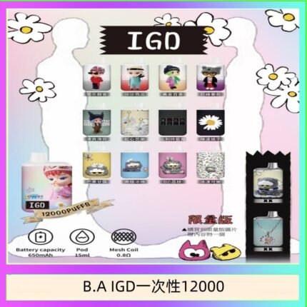 B.A IGD12000口 電子煙