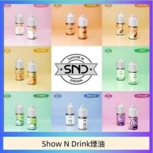 Show N Drink煙油 玫瑰檸檬冰沙 泰式奶茶