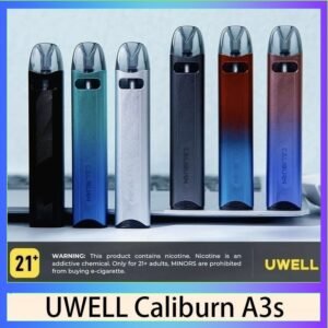 UWELL Caliburn A3S咖哩棒A3S POD電子煙主機官網評價說明書