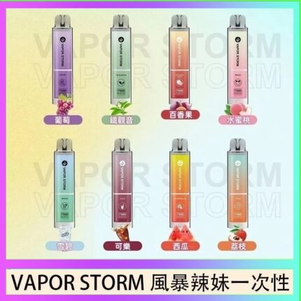 VAPOR STORM風暴辣妹一次性主機充電7500口（5%）
