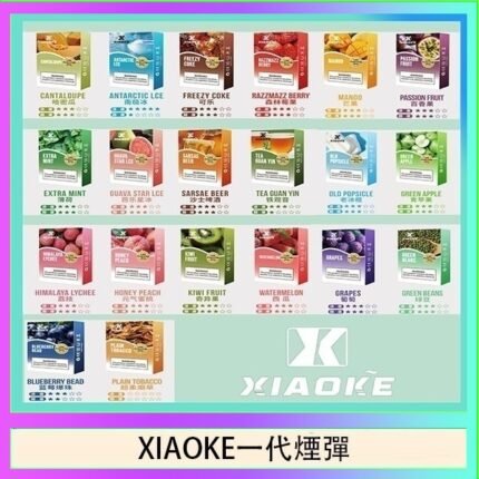 XIAOKE梟客煙彈一代電子菸彈3顆入適配一代主機